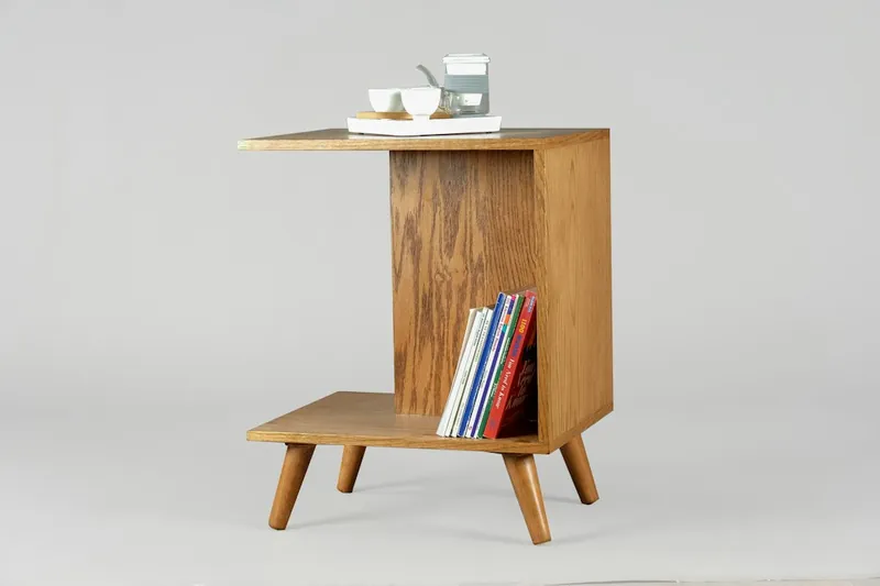 Libreria in legno di sheesham