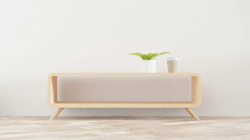 Solid sheesham wood coffee table