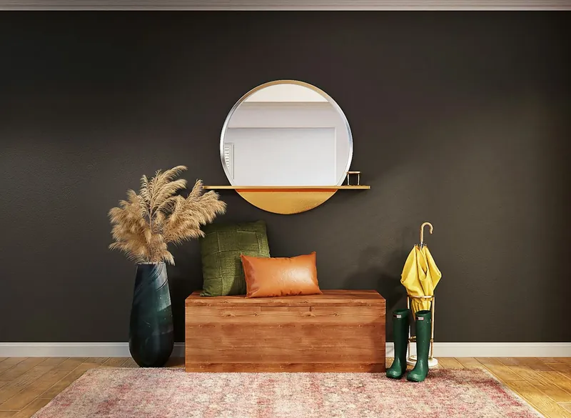 Bone and mother-of-pearl inlay décor accessories