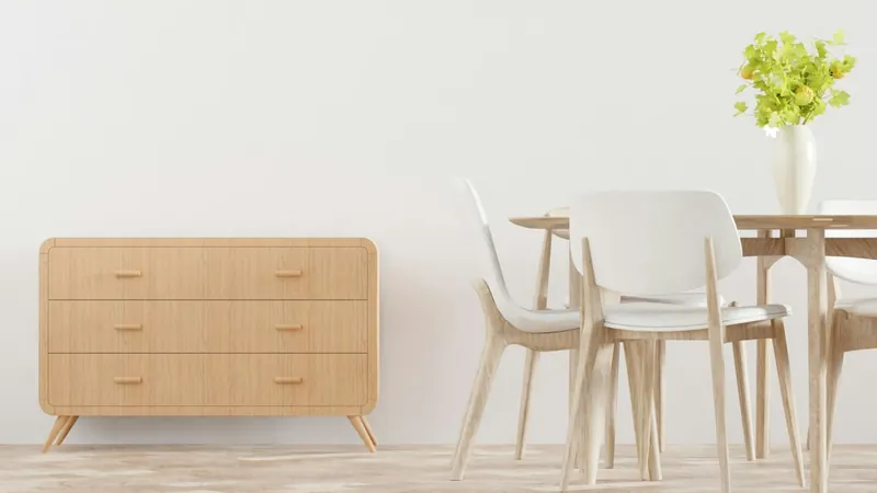 Solid wood dining tables