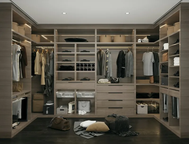 Solid sheesham wood wardrobe