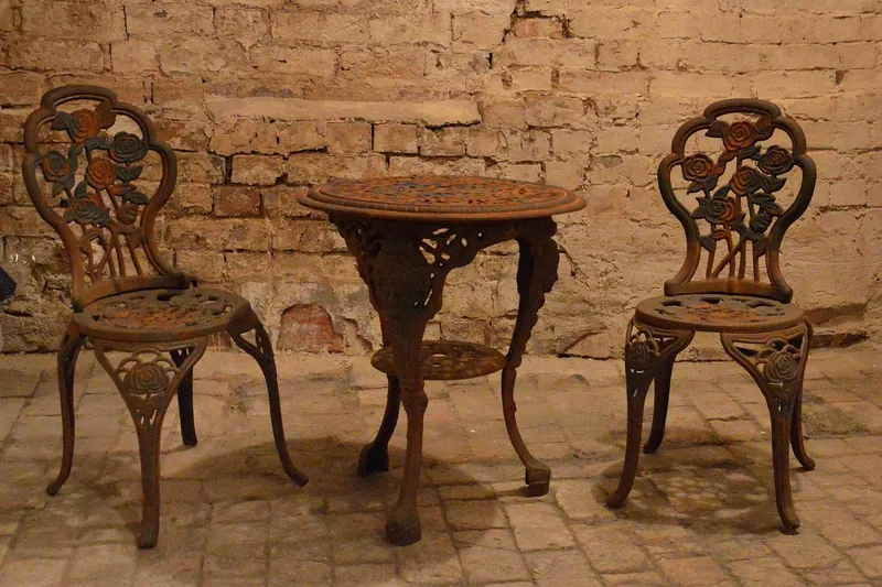 Wrought-iron furniture and décor made in Jodhpur