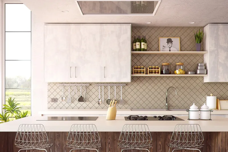 Rustic bar cabinet