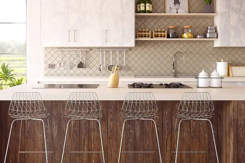Reclaimed bar stool