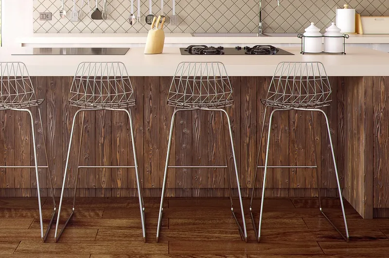 Resin bar stool