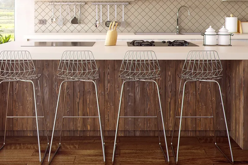 Scandinavian bar stool