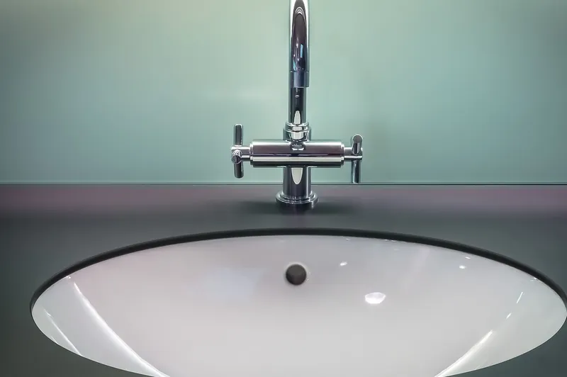 Scandinavian bathroom vanity