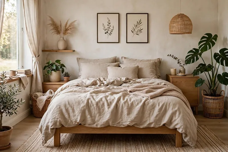 Boho bed