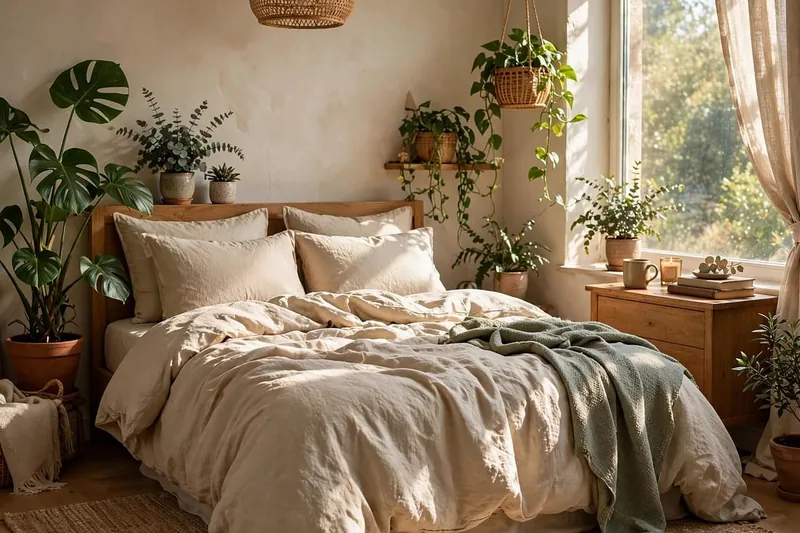 Rustic bed