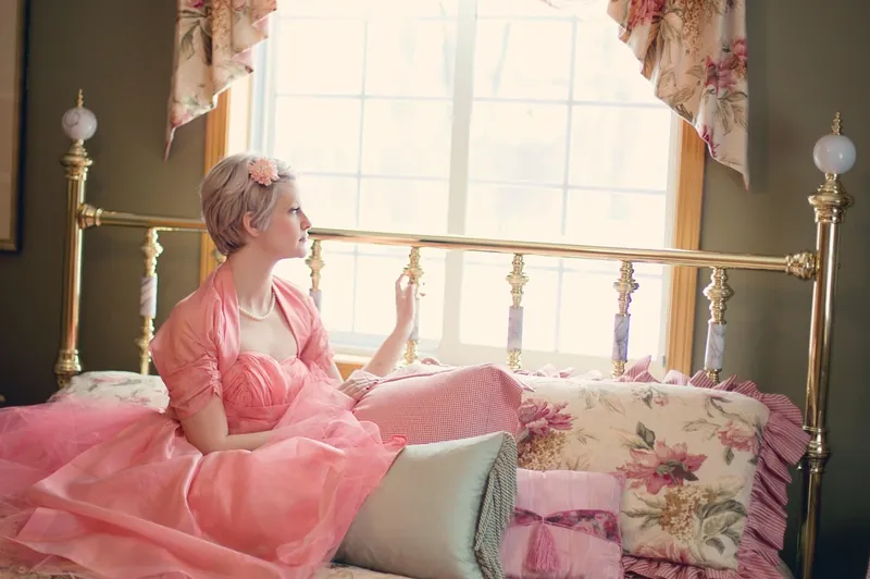Vintage bed