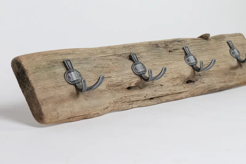 Rustic coat rack