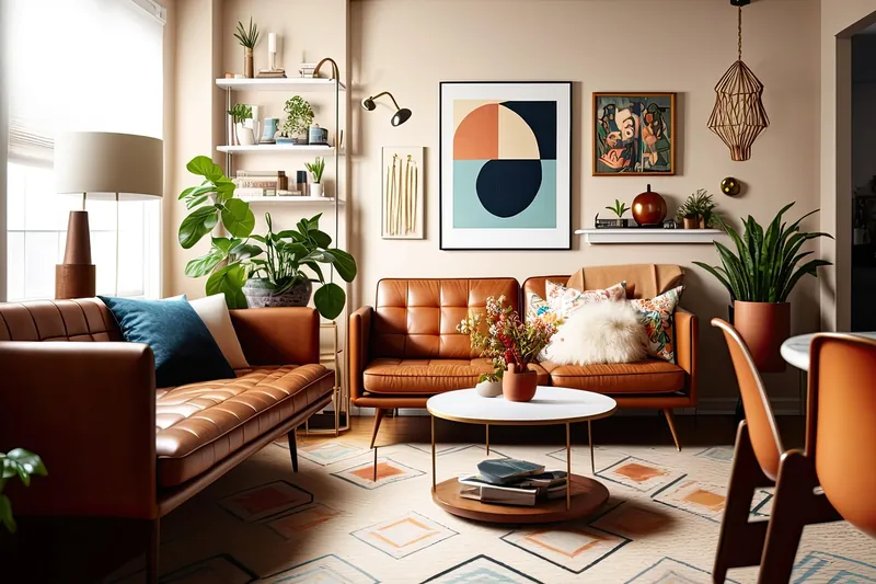 Mid century modern daybed