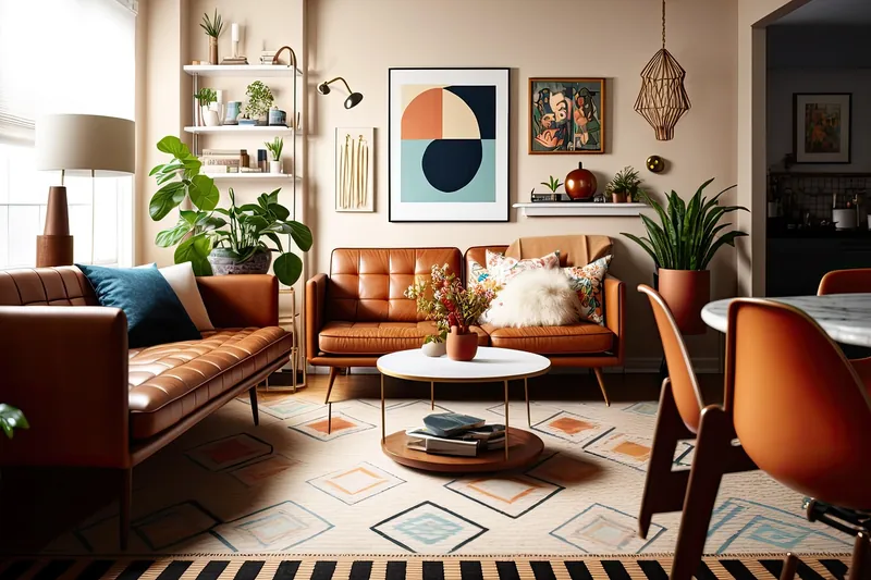Mid century modern writing desk