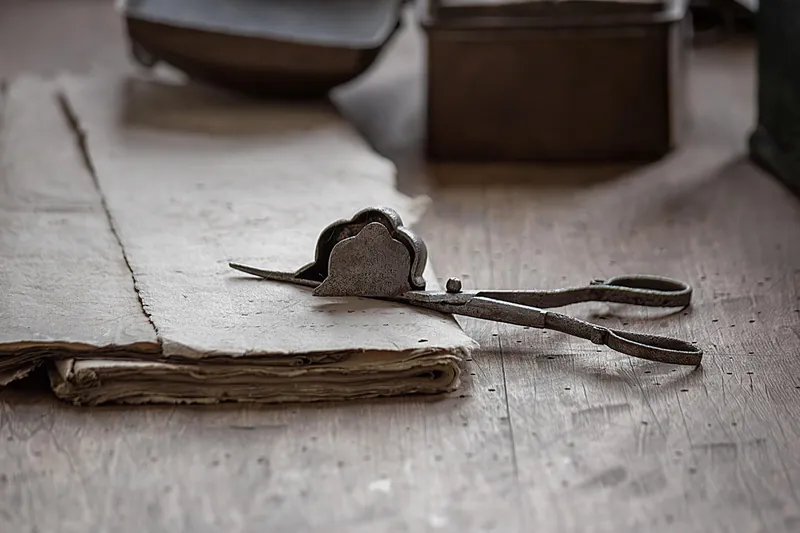 Rustic writing desk