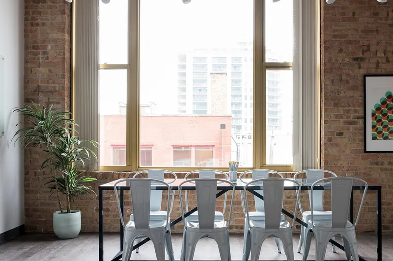 Industrial dining chair