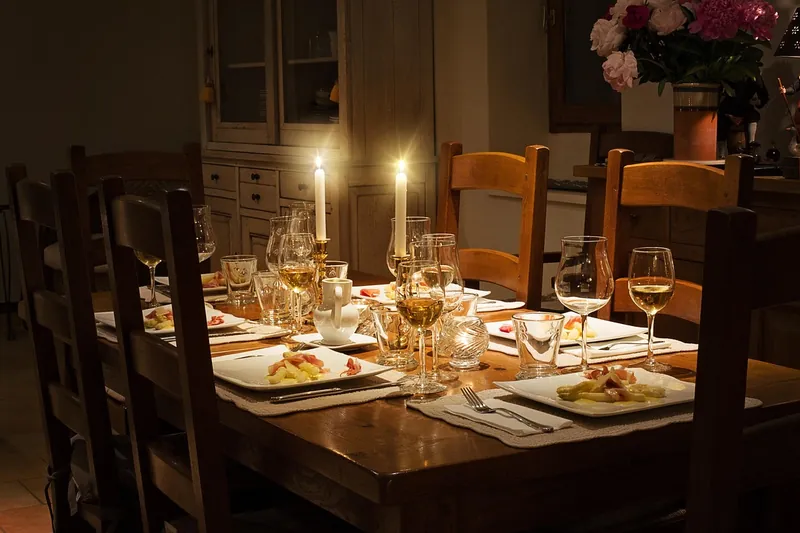 Colonial dining table