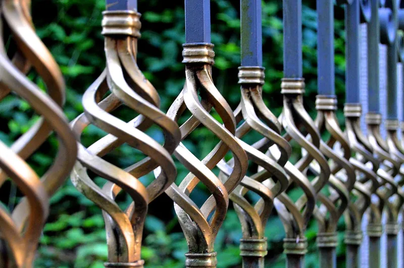 Wrought iron dresser