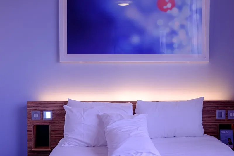Bone inlay headboard