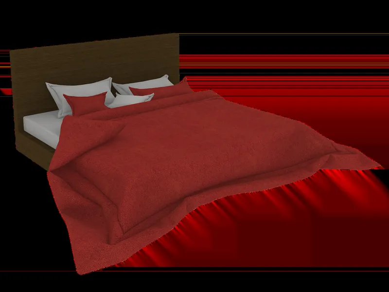 Solid mango wood headboard with lustrous golden-brown grain, handcrafted in Jodhpur, India