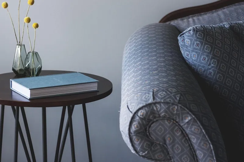 Iron and wood dining table