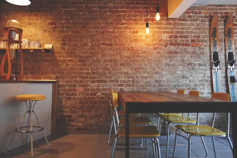 Rustic dining table