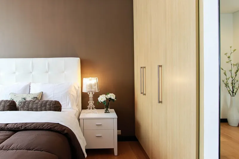Teak nightstand