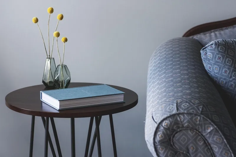 Resin side table
