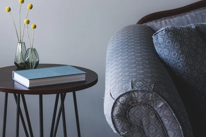 Teak side table