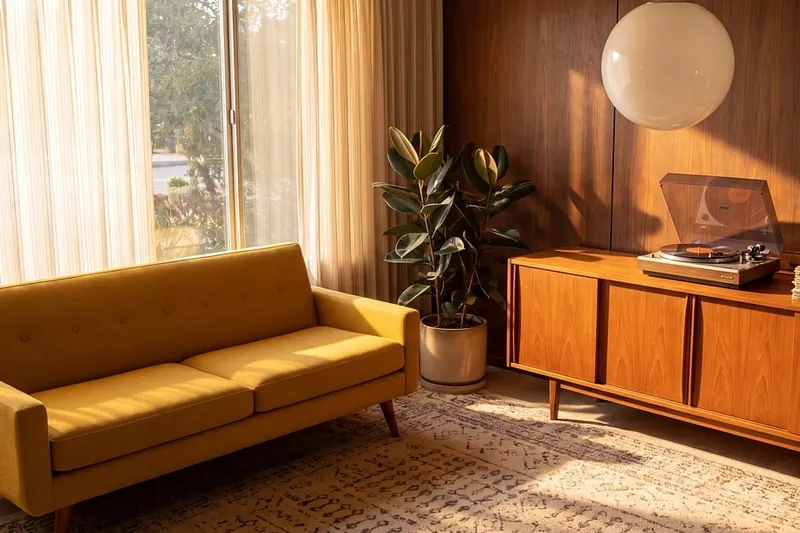Mid century modern sideboard