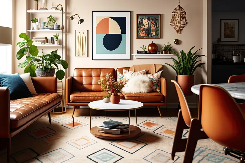 Mid century modern tv unit