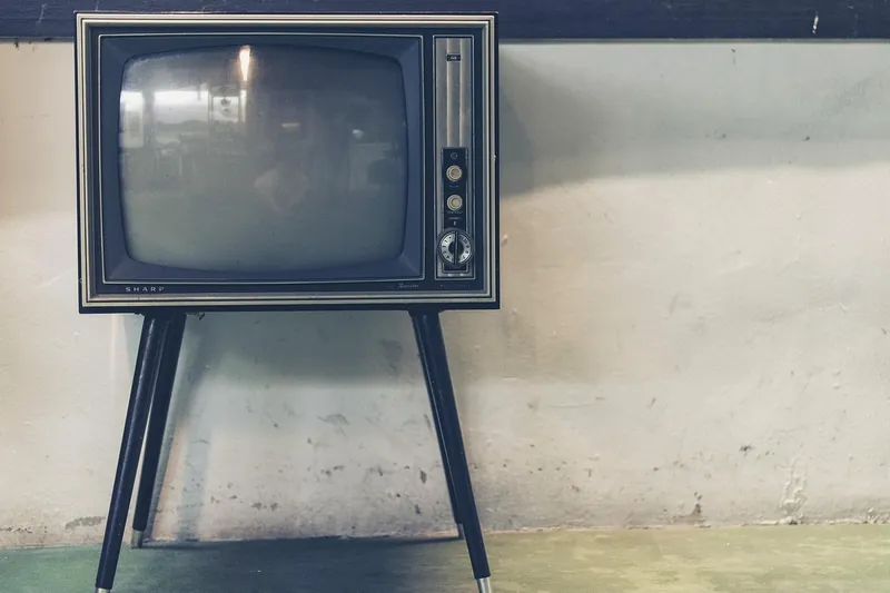 Vintage tv unit