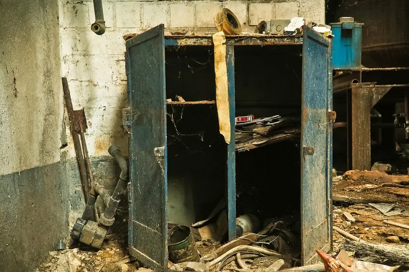 Industrial wardrobe