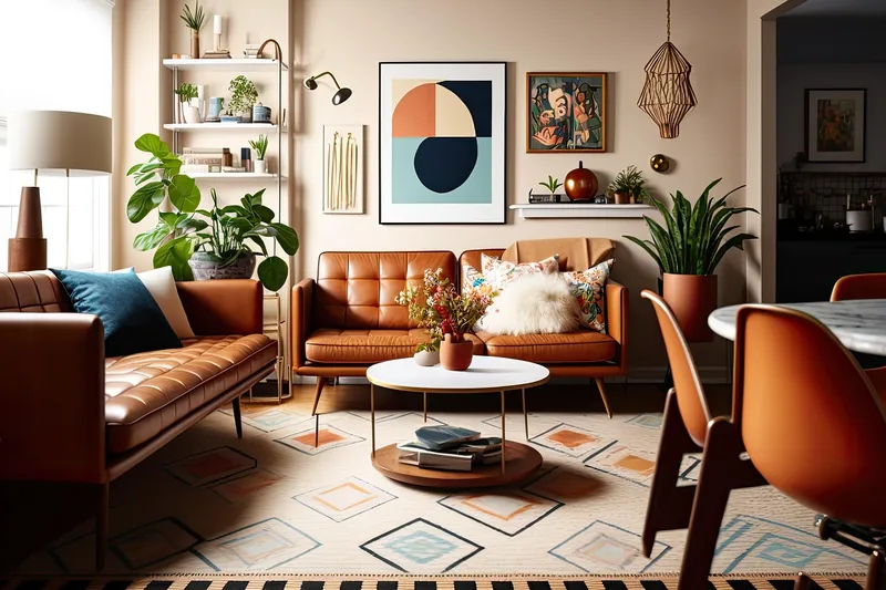 Mid century modern wardrobe