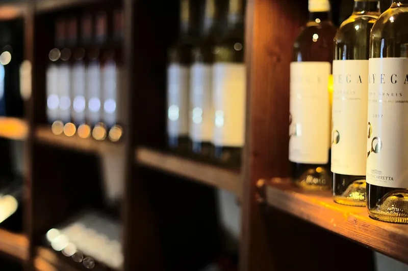 Farmhouse wine rack
