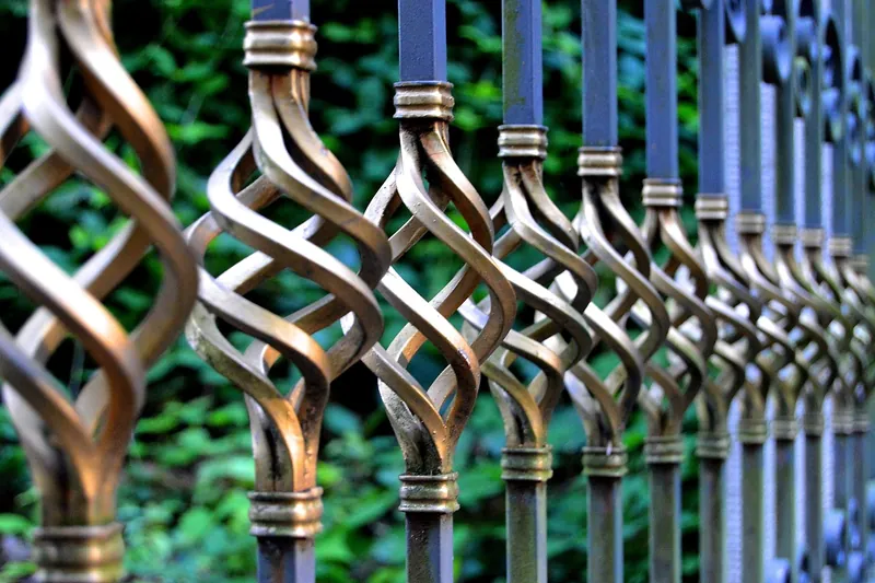 Wrought iron wine rack
